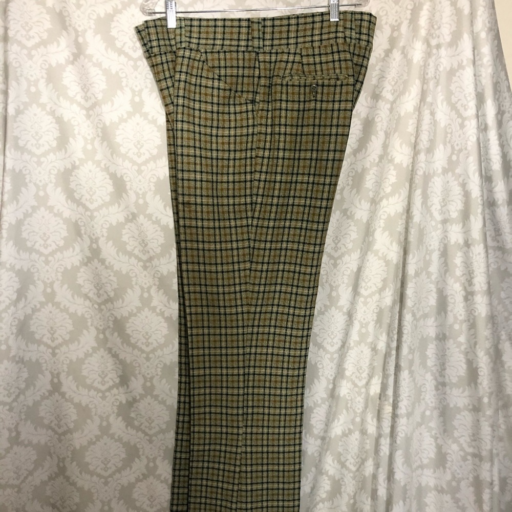 Vintage 1970’s Men’s Knit Pant L - Picture 7 of 10